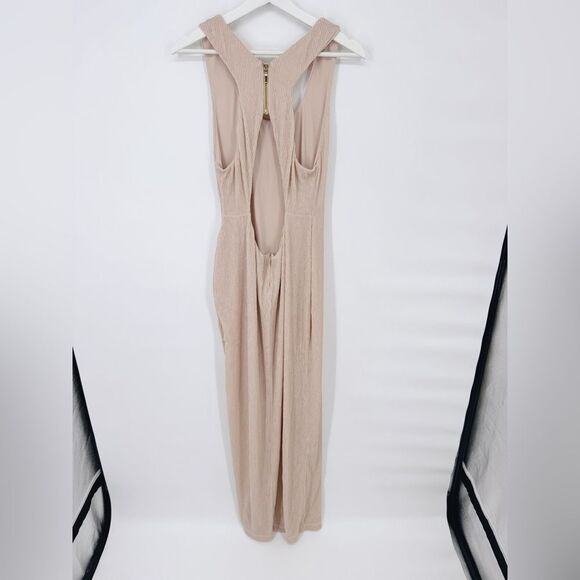 Revolve Rumer Rosa Maxi‎ Dress Nude XL - Picture 8 of 14